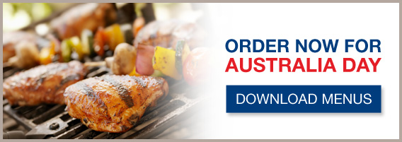 Order now for Australia day